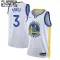 Maillot Enfant Golden State Warriors Poole 3 Association Edition Blanc Swingman