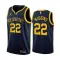 Maillot Homme Golden State Warriors Andrew Wiggins 22 Statement Edition Navy Swingman