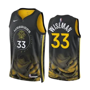 Maillot Homme Golden State Warriors James Wiseman 33 City Edition 2022-23 Noir Swingman Maillot Homme Golden State Warriors James Wiseman 33 City Edition 2022-23 Noir Swingman