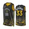Maillot Homme Golden State Warriors James Wiseman 33 City Edition 2022-23 Noir Swingman