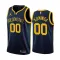 Maillot Homme Golden State Warriors Jonathan Kuminga 00 Statement Edition Navy Swingman
