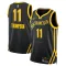 Maillot Homme Golden State Warriors Klay Thompson City Edition 2023-24 Noir Swingman