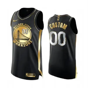 Maillot Homme Golden State Warriors Limited Personnalisé Golden Edition Noir Swingman Maillot Homme Golden State Warriors Limited Personnalisé Golden Edition Noir Swingman