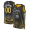 Maillot Homme Golden State Warriors Personnalisé City Edition 2022-23 Noir Swingman