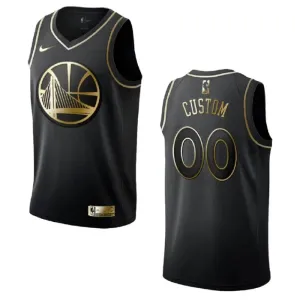 Maillot Homme Golden State Warriors Personnalisé Golden Edition Noir Swingman Maillot Homme Golden State Warriors Personnalisé Golden Edition Noir Swingman