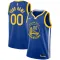Maillot Homme Golden State Warriors Personnalisé Icon Edition Bleu Swingman
