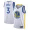 Maillot Homme Golden State Warriors Poole 3 Association Edition Blanc Swingman