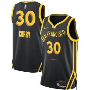 Maillot Homme Golden State Warriors Stephen Curry City Edition 2023-24 Swingman