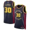 Maillot Homme Golden State Warriors Stephen Curry City Edition 2024-25 Navy Swingman