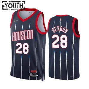 Maillot Enfant Houston Rockets Alperen Sengun 28 City Edition 2022-23 Navy Swingman Maillot Enfant Houston Rockets Alperen Sengun 28 City Edition 2022-23 Navy Swingman