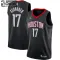 Maillot Enfant Houston Rockets Dennis Schroder 17 Statement Edition Noir Swingman