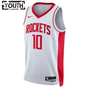 Maillot Enfant Houston Rockets Eric Gordon 10 Association Edition Blanc Swingman