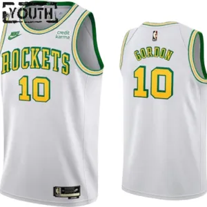Maillot Enfant Houston Rockets Eric Gordon 10 Classic Edition 2022-23 Blanc Swingman Maillot Enfant Houston Rockets Eric Gordon 10 Classic Edition 2022-23 Blanc Swingman