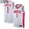 Maillot Enfant Houston Rockets Jabari Smith JR 1 Association Edition Blanc Swingman