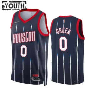 Maillot Enfant Houston Rockets Jalen Green 0 City Edition 2022-23 Navy Swingman Maillot Enfant Houston Rockets Jalen Green 0 City Edition 2022-23 Navy Swingman