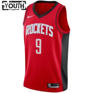 Maillot Enfant Houston Rockets Josh Christopher 9 Icon Edition Rouge Swingman