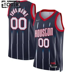 Maillot Enfant Houston Rockets Personnalisé City Edition 2022-23 Navy Swingman Maillot Enfant Houston Rockets Personnalisé City Edition 2022-23 Navy Swingman