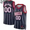 Maillot Enfant Houston Rockets Personnalisé City Edition 2022-23 Navy Swingman