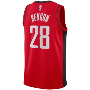 Maillot Homme Houston Rockets Alperen Sengun 28 Icon Edition Rouge Swingman