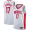 Maillot Homme Houston Rockets Dennis Schroder 17 Association Edition Blanc Swingman