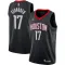 Maillot Homme Houston Rockets Dennis Schroder 17 Statement Edition Noir Swingman