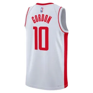 Maillot Homme Houston Rockets Eric Gordon 10 Association Edition Blanc Swingman
