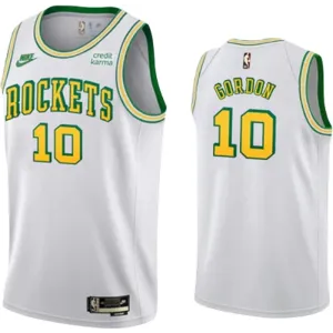 Maillot Homme Houston Rockets Eric Gordon 10 Classic Edition 2022-23 Blanc Swingman
