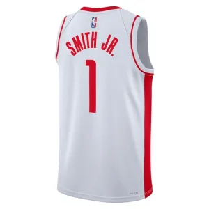 Maillot Homme Houston Rockets Jabari Smith JR 1 Association Edition Blanc Swingman