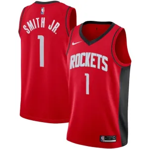 Maillot Homme Houston Rockets Jabari Smith JR 1 Icon Edition Rouge Swingman