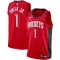 Maillot Homme Houston Rockets Jabari Smith JR 1 Icon Edition Rouge Swingman