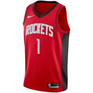 Maillot Homme Houston Rockets Jabari Smith JR 1 Icon Edition Rouge Swingman