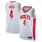 Maillot Homme Houston Rockets Jalen Green 0 Association Edition Blanc Swingman