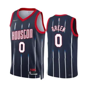 Maillot Homme Houston Rockets Jalen Green 0 City Edition 2022-23 Navy Swingman Maillot Homme Houston Rockets Jalen Green 0 City Edition 2022-23 Navy Swingman