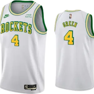 Maillot Homme Houston Rockets Jalen Green 0 Classic Edition 2022-23 Blanc Swingman Maillot Homme Houston Rockets Jalen Green 0 Classic Edition 2022-23 Blanc Swingman