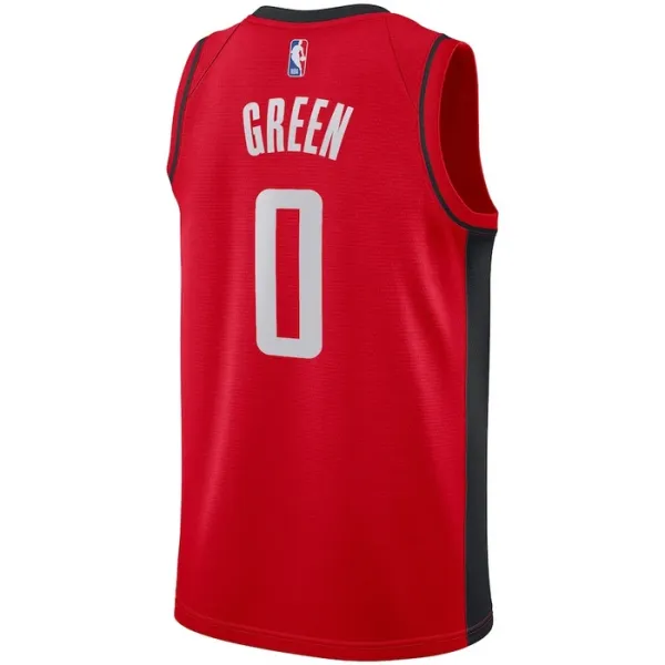 Maillot Homme Houston Rockets Jalen Green 0 Icon Edition Rouge Swingman