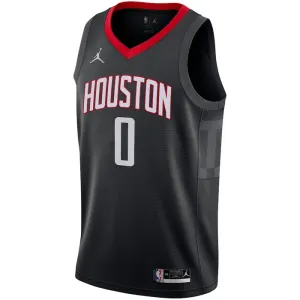 Maillot Homme Houston Rockets Jalen Green 0 Statement Edition Noir Swingman