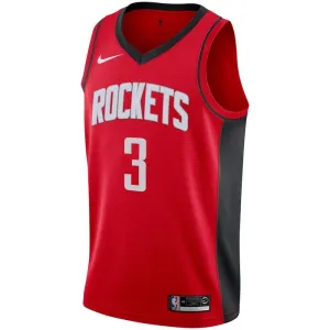 Maillot Homme Houston Rockets Kevin Porter JR 3 Icon Edition Rouge Swingman
