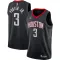 Maillot Homme Houston Rockets Kevin Porter JR 3 Statement Edition Noir Swingman