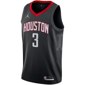 Maillot Homme Houston Rockets Kevin Porter JR 3 Statement Edition Noir Swingman