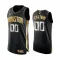 Maillot Homme Houston Rockets Limited Personnalisé Golden Edition Noir Swingman