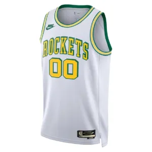 Maillot Homme Houston Rockets Personnalisé Classic Edition 2022-23 Blanc Swingman