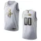 Maillot Homme Houston Rockets Personnalisé Golden Edition Blanc Swingman