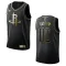 Maillot Homme Houston Rockets Personnalisé Golden Edition Noir Swingman