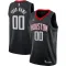 Maillot Homme Houston Rockets Personnalisé Statement Edition Noir Swingman