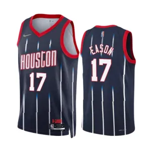 Maillot Homme Houston Rockets Tari Eason 17 City Edition 2022-23 Navy Swingman Maillot Homme Houston Rockets Tari Eason 17 City Edition 2022-23 Navy Swingman