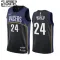Maillot Enfant Indiana Pacers Buddy Hield 24 Black City Edition 2022-23 Navy Swingman