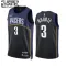 Maillot Enfant Indiana Pacers Chris Duarte 3 Black City Edition 2022-23 Navy Swingman