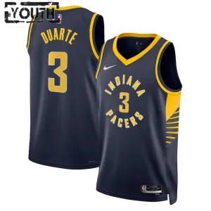 Maillot Enfant Indiana Pacers Chris Duarte 3 Icon Edition Navy Swingman