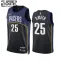 Maillot Enfant Indiana Pacers Jalen Smith 25 Black City Edition 2022-23 Navy Swingman