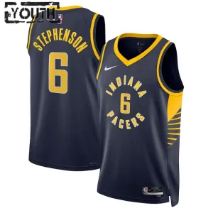 Maillot Enfant Indiana Pacers Lance Stephenson 6 Icon Edition Navy Swingman